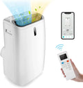 GOPLUS Mobiles Klimagerät 16000 BTU, 5-in-1: Kühlen, Heizen, Entfeuchten, Ventilation, Schlafmodus, App & Fernbedienung, für Räume bis 30㎡, 24-Stunden-Timer